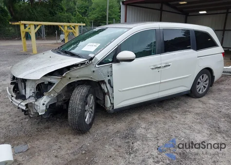 2014 Honda Odyssey Ex-L z USA, uszkodzony, nr VIN 5FNRL5H60EB045551